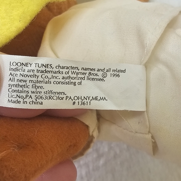 Speedy Gonzales Looney Tunes‎ Character Small Plush Toy 9" - Picture 8 of 8